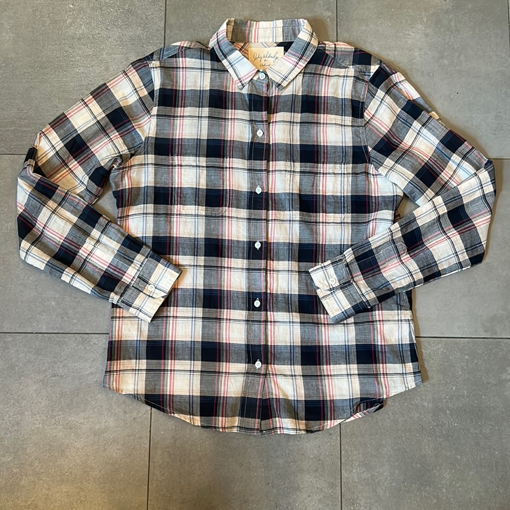 Velvet Long Sleeve Button Down Shirt